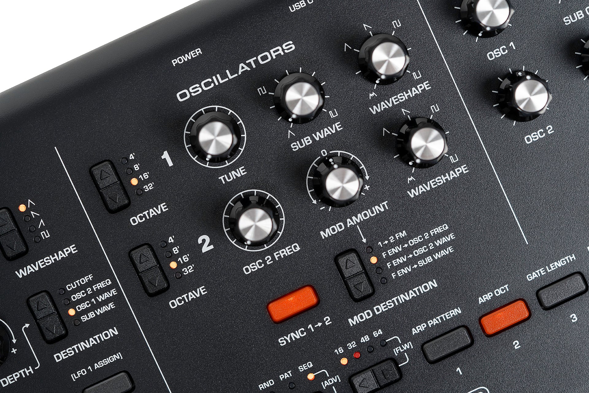 MOOG Messenger monophoner analoger Keyboard-Synthesizer