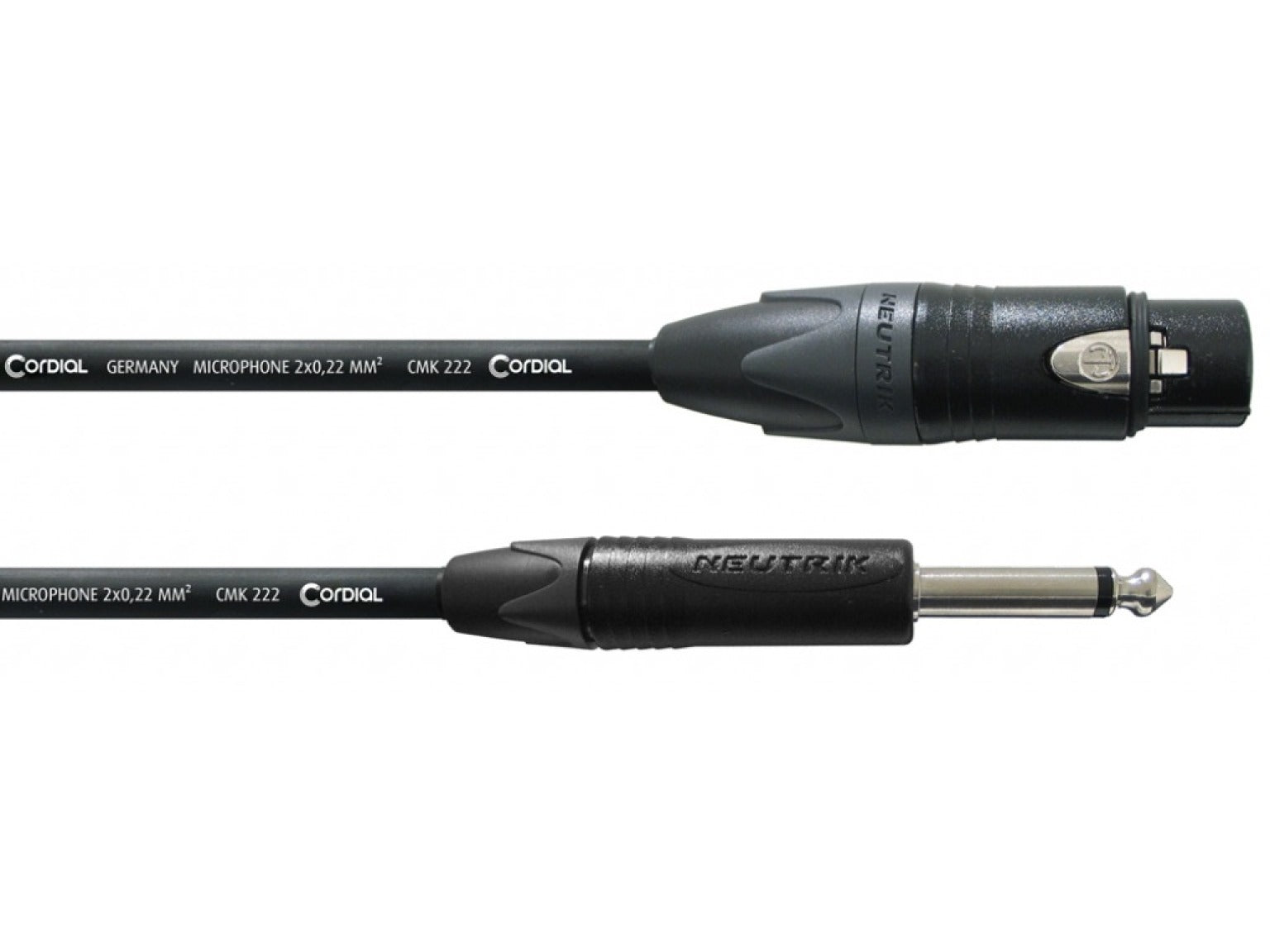 CORDIAL CPM FP Microphon-Kabel XLR female - Klinke