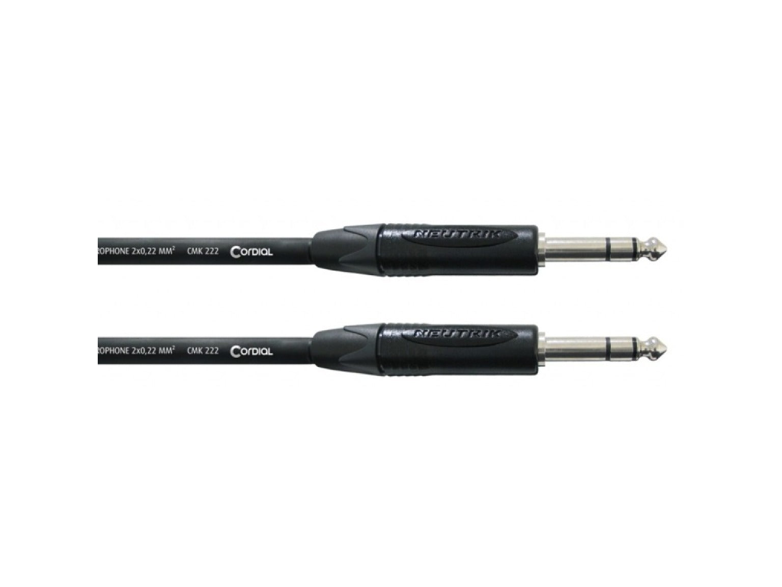 CORDIAL CPM VV symmetrisches Kabel Stereo-Klinke