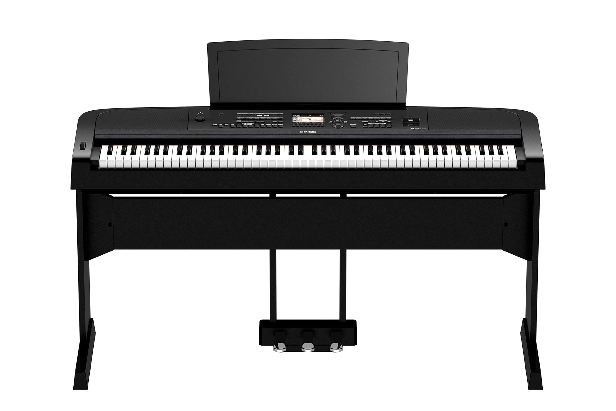 YAMAHA DGX-670 Stagepiano SET 2 mit Ständer L-300 und Pedaleinheit LP-1