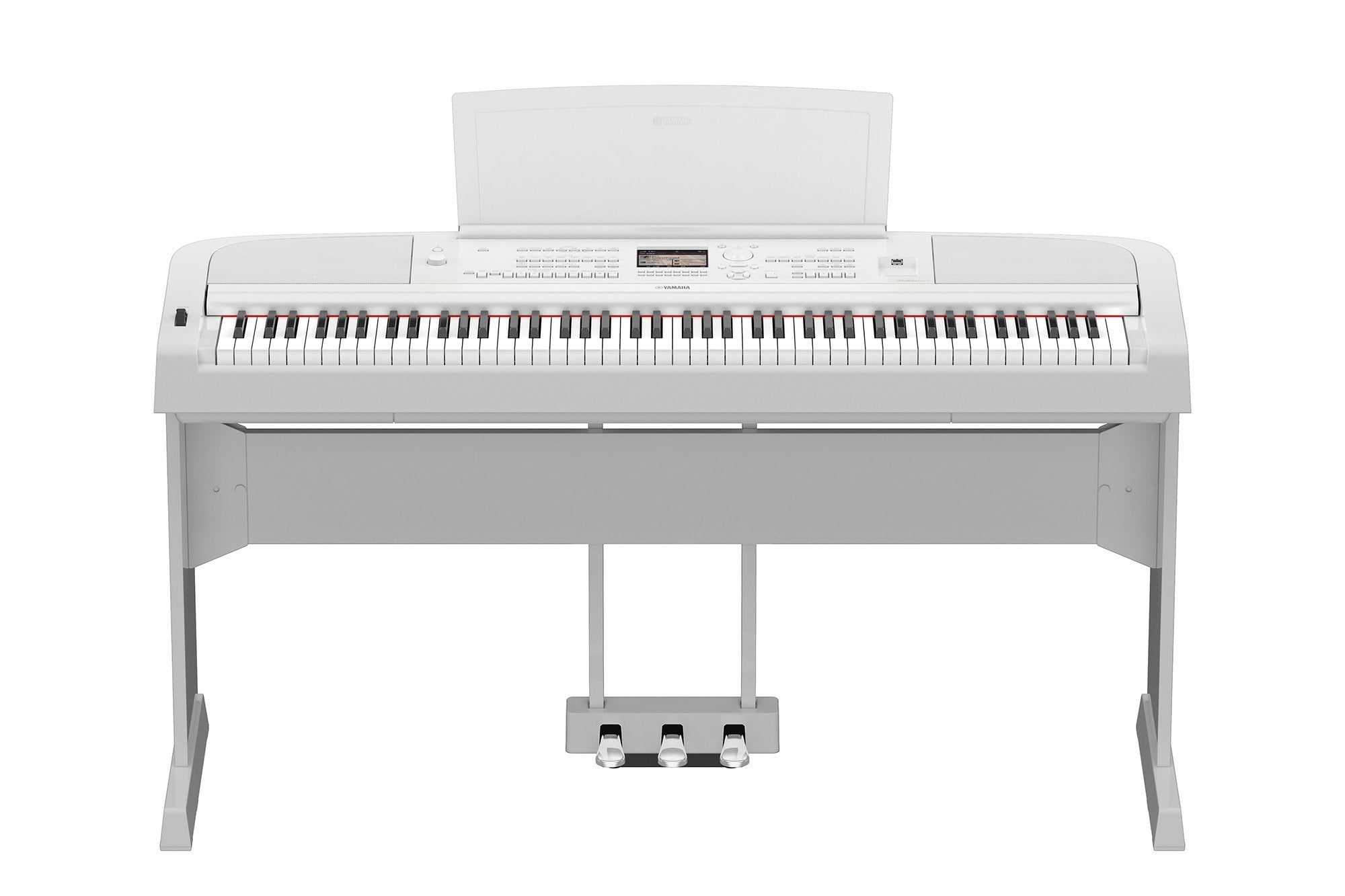 YAMAHA DGX-670 Stagepiano SET 2 mit Ständer L-300 und Pedaleinheit LP-1