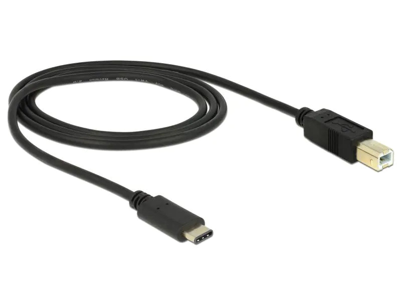DELOCK USB 2.0 USB-C Kabel (von USB-B) für Digitalpianos