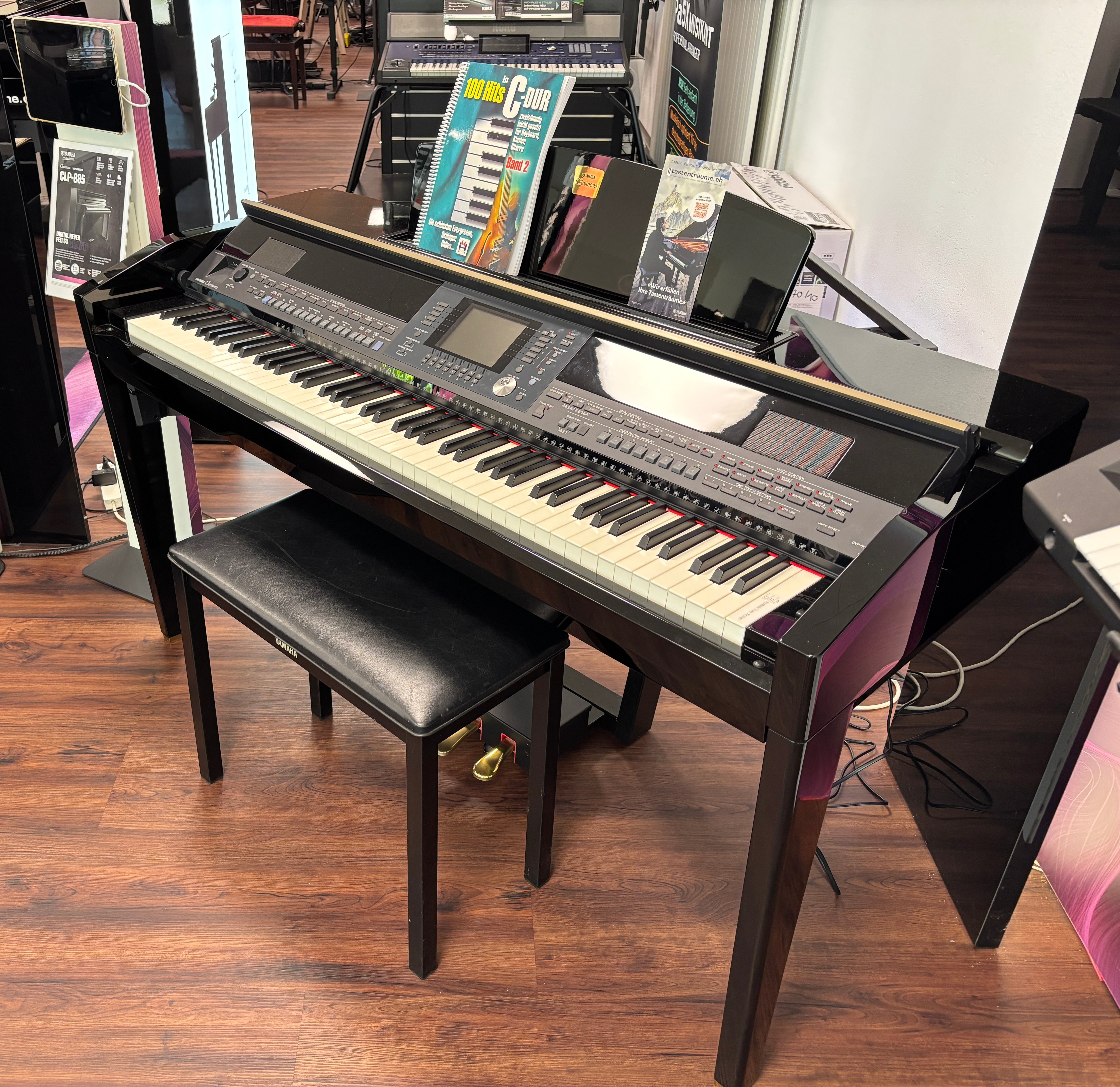 YAMAHA Clavinova CVP-505 PE Digitalpiano Occasion