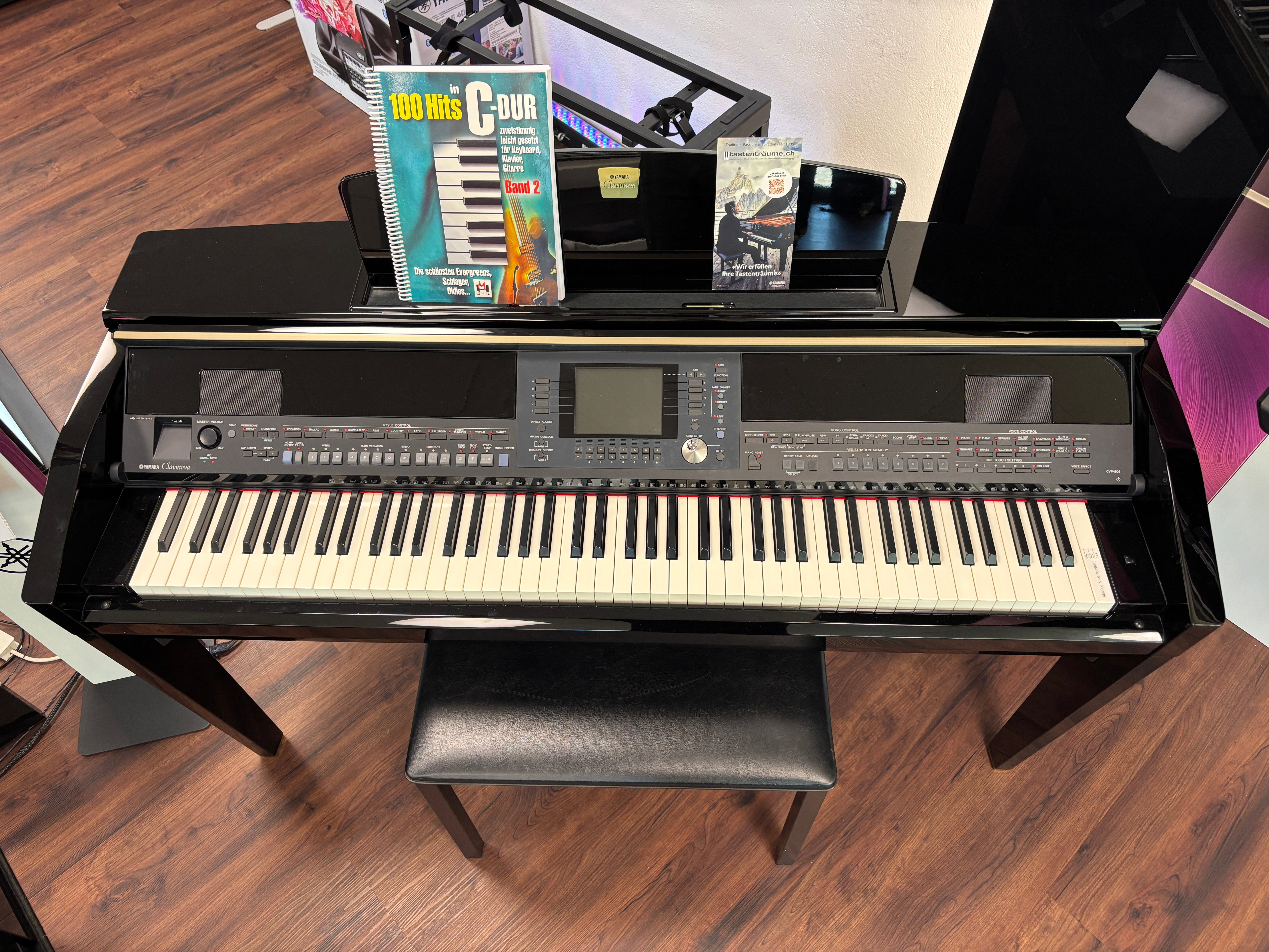 YAMAHA Clavinova CVP-505 PE Digitalpiano Occasion