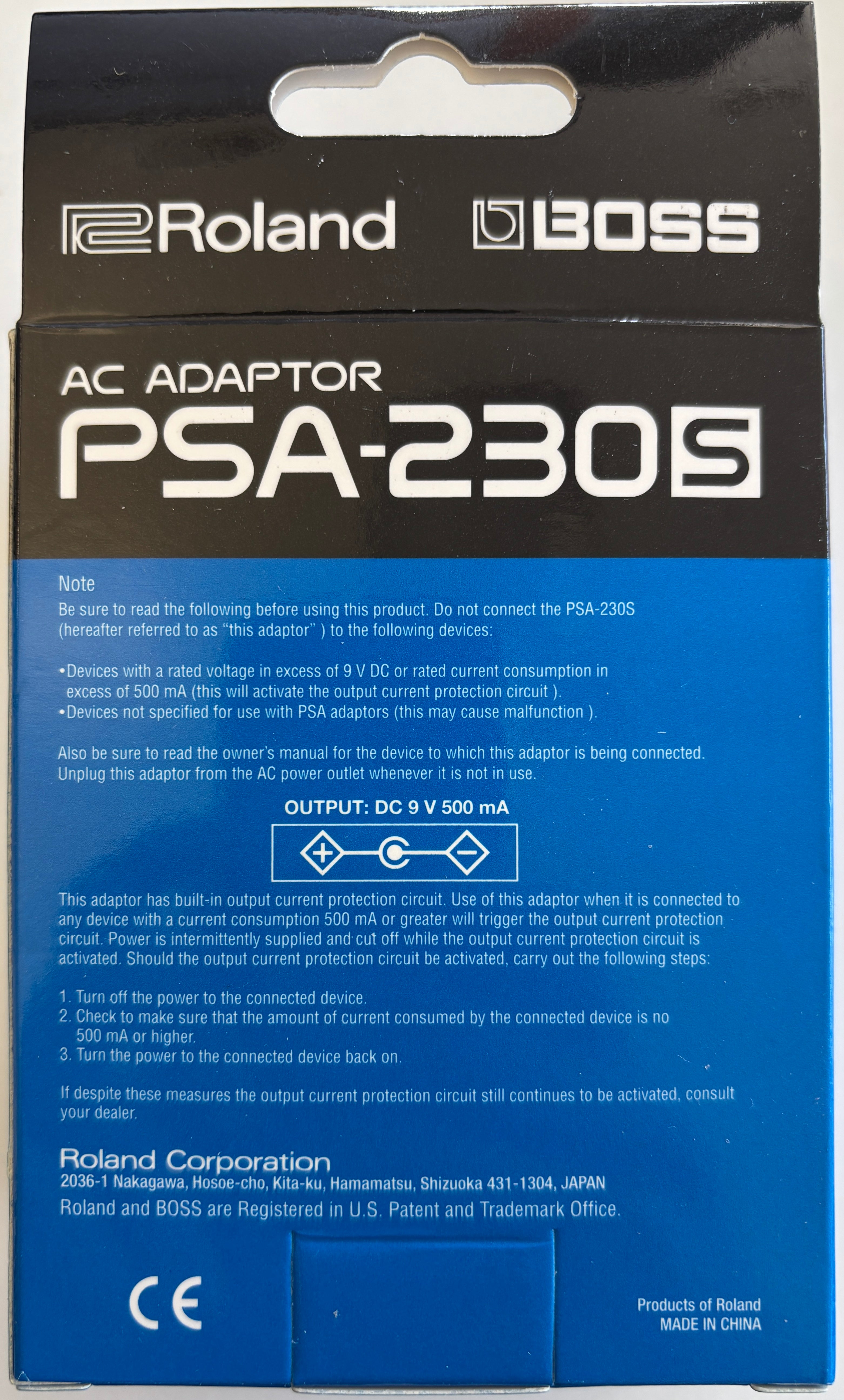 ROLAND PSA-230S2 Netzteil