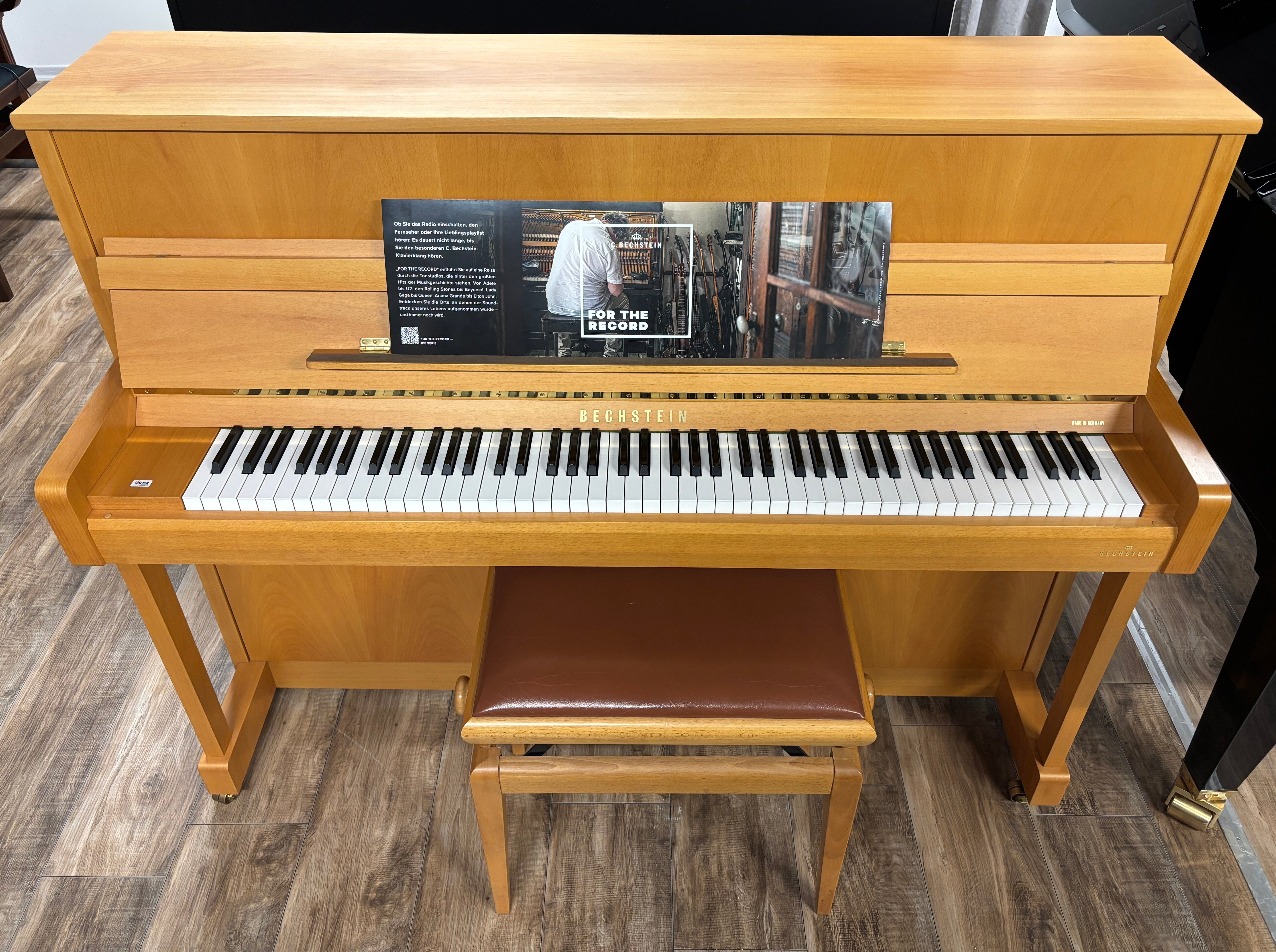 C.BECHSTEIN A3 116 Buche Akustik-Piano Occasion