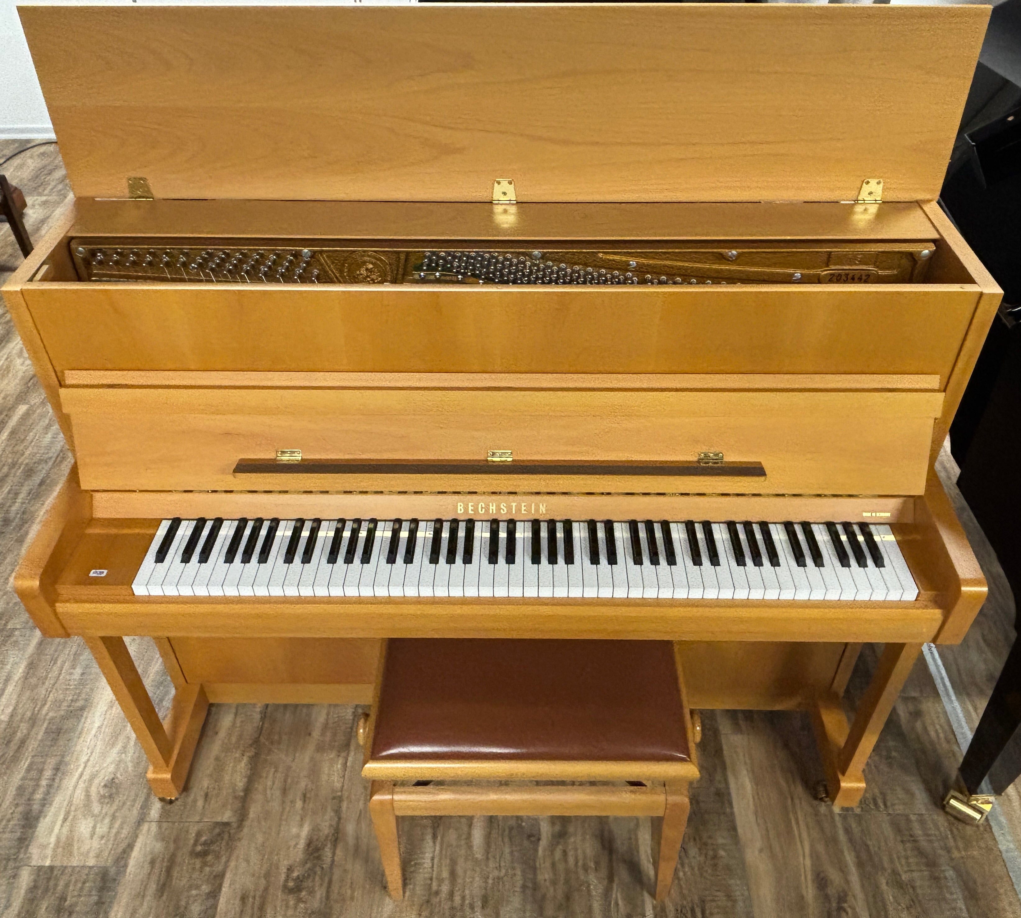 C.BECHSTEIN A3 116 Buche Akustik-Piano Occasion