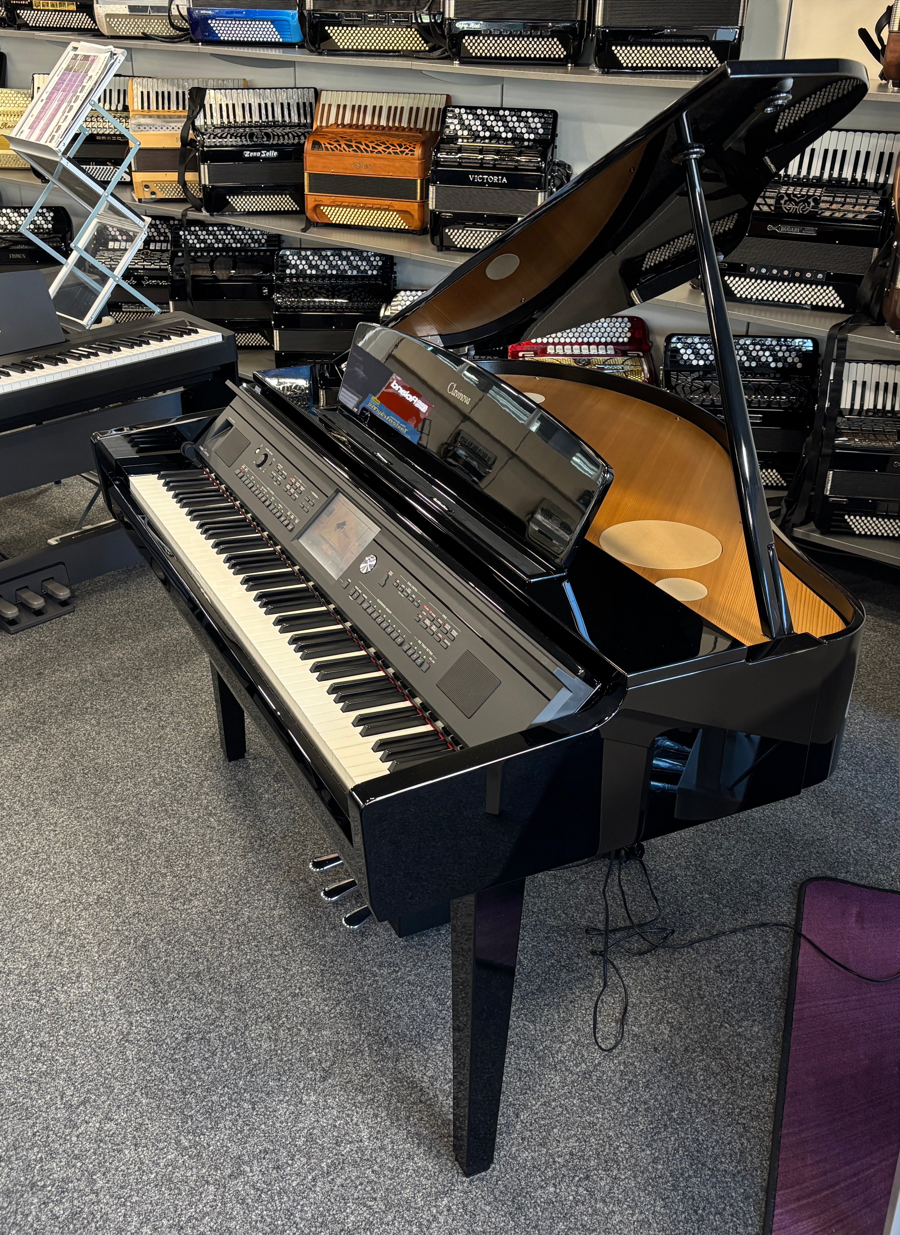 YAMAHA Clavinova CVP-709 GP PE Digitalflügel Occasion