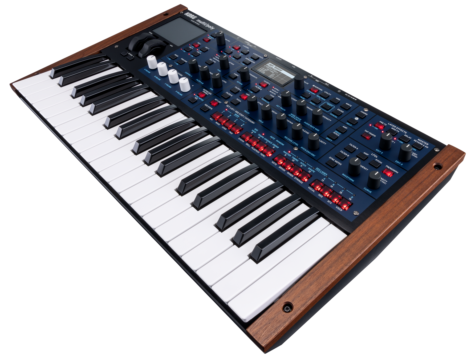 KORG Multi/Poly 37-Keys Virtual-Analog Synthesizer