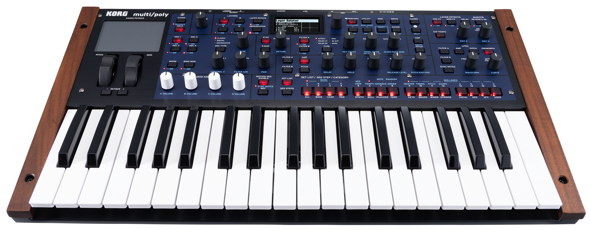 KORG Multi/Poly 37-Keys Virtual-Analog Synthesizer