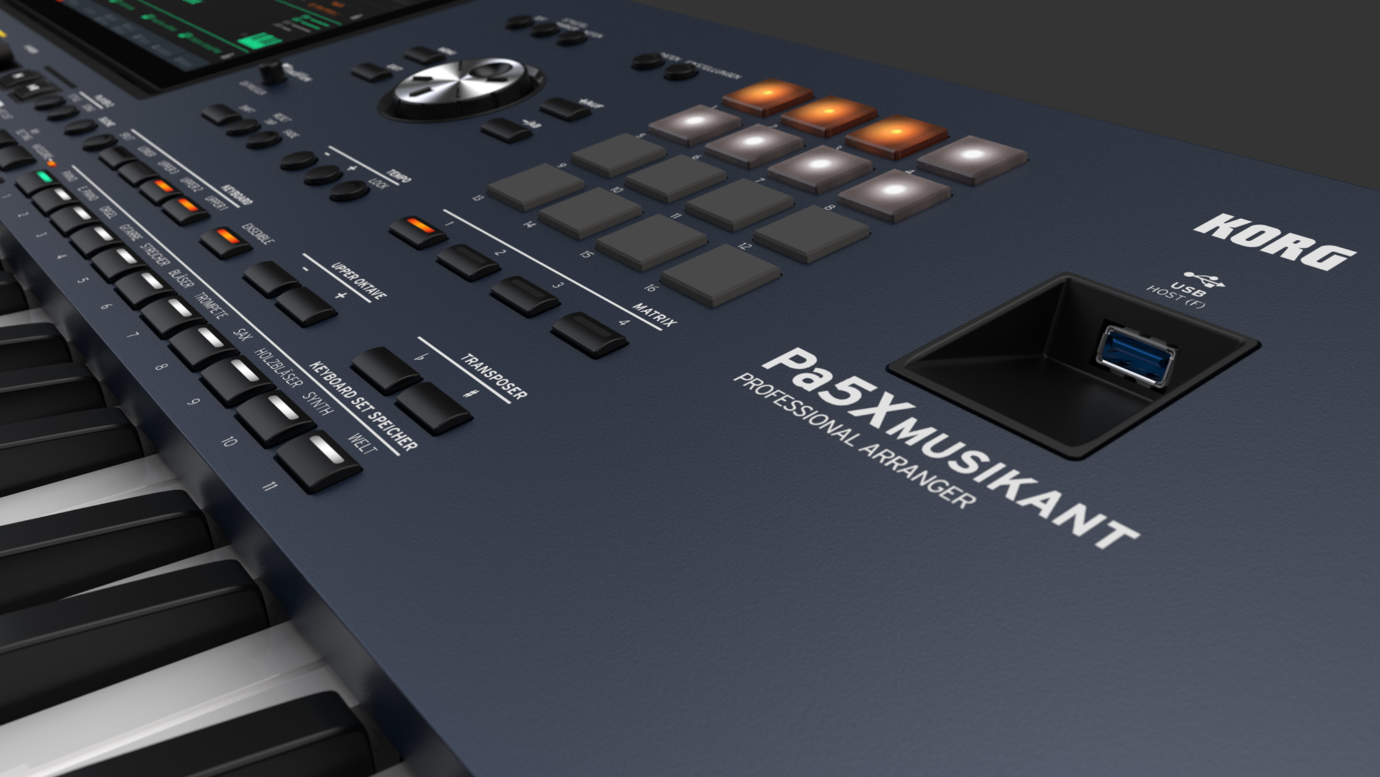 KORG PA-5X 88 Musikant Keyboard
