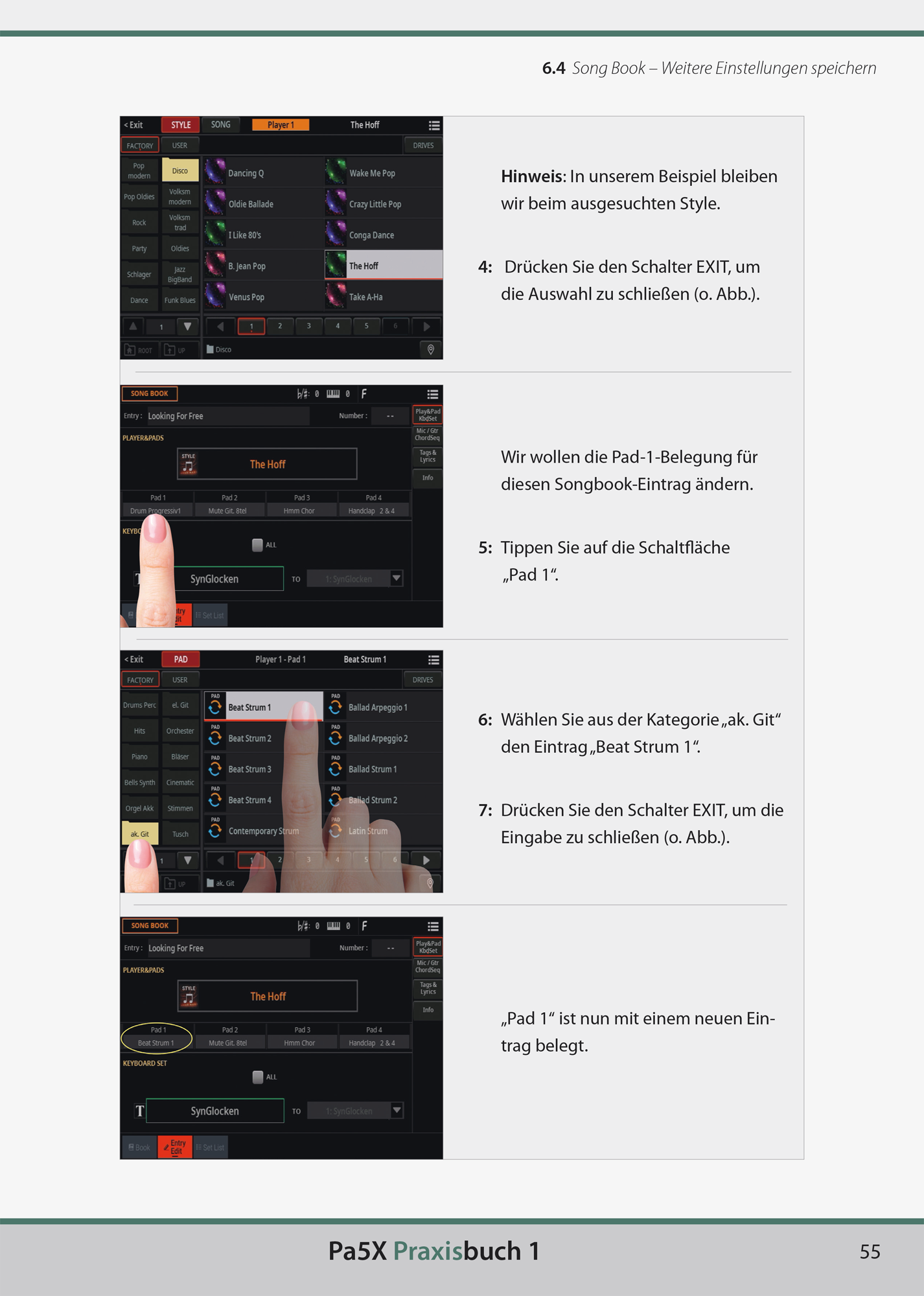 KEYS EXPERTS Praxisbuch KORG PA5X Musikant