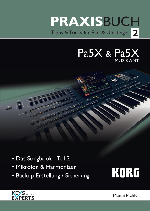 KEYS EXPERTS Praxisbuch KORG PA5X Musikant