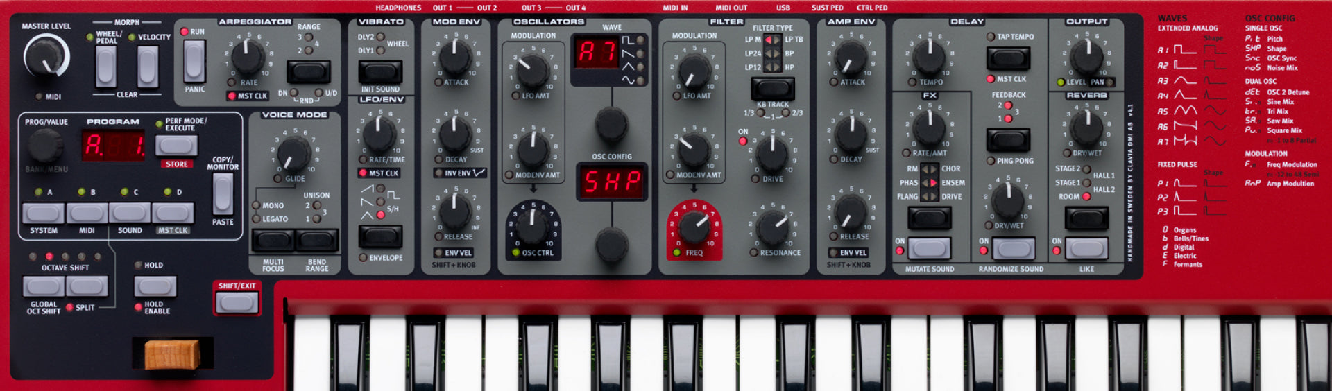 NORD Lead A1 Analog Modelling Synthesizer