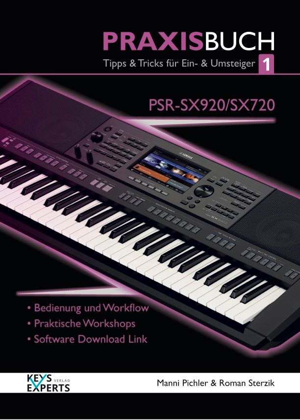 KEYS EXPERTS YAMAHA PSR-SX920/720 Praxisbuch