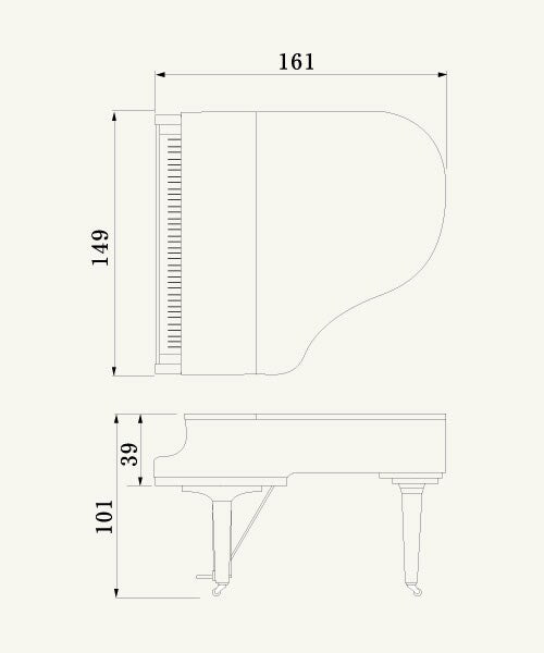 YAMAHA C1X Akustik-Flügel