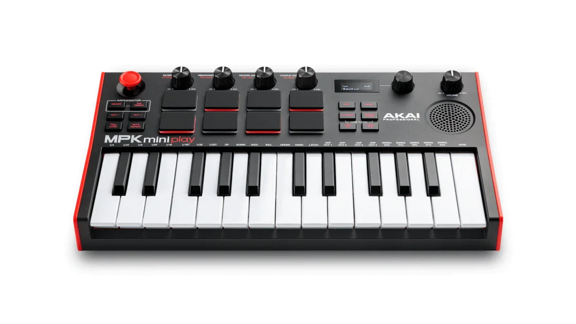 AKAI MPK Mini Play MK3 - Mini Controller Keyboard mit Lautsprecher