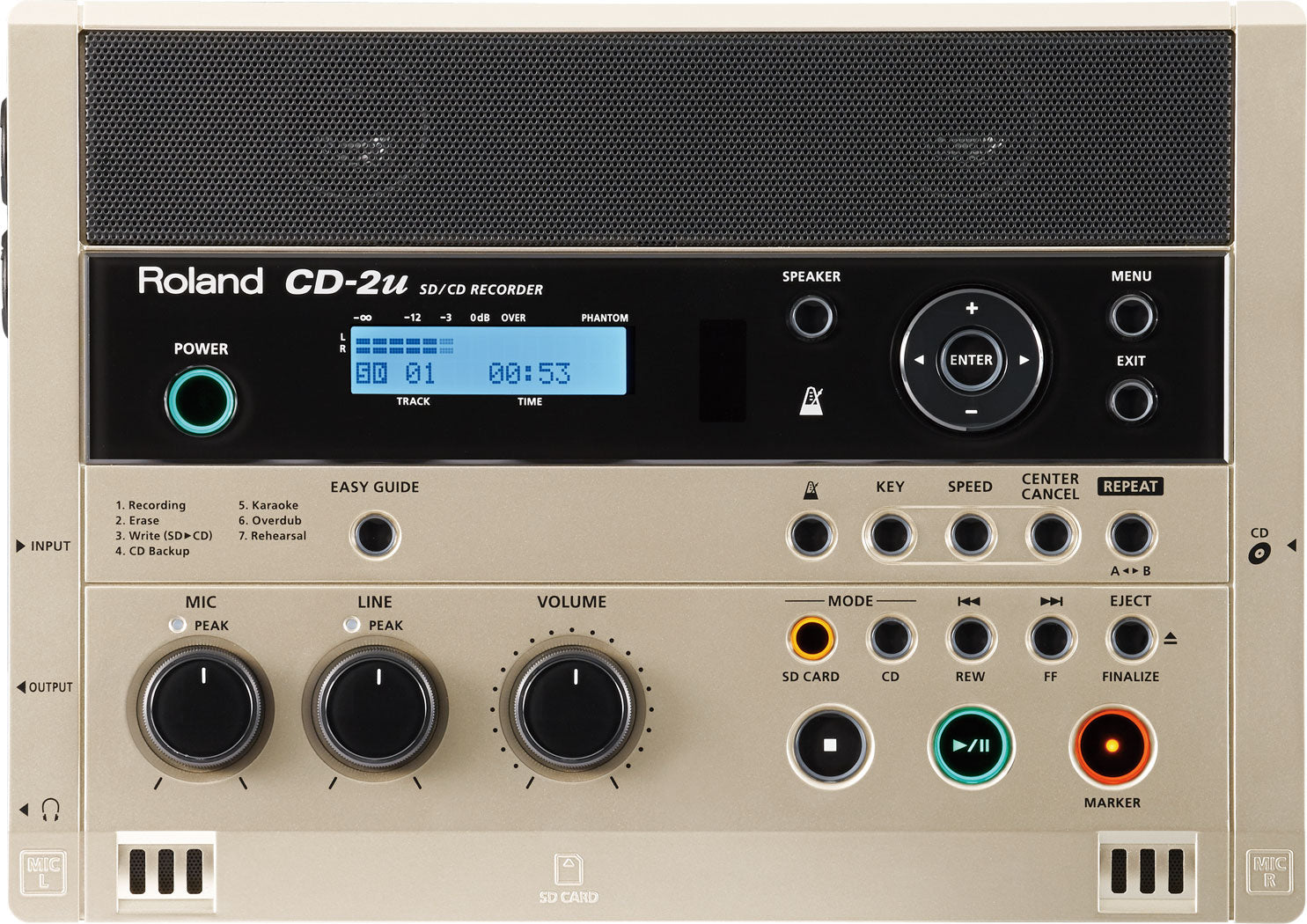 ROLAND CD-2u - SD-CD-Recorder