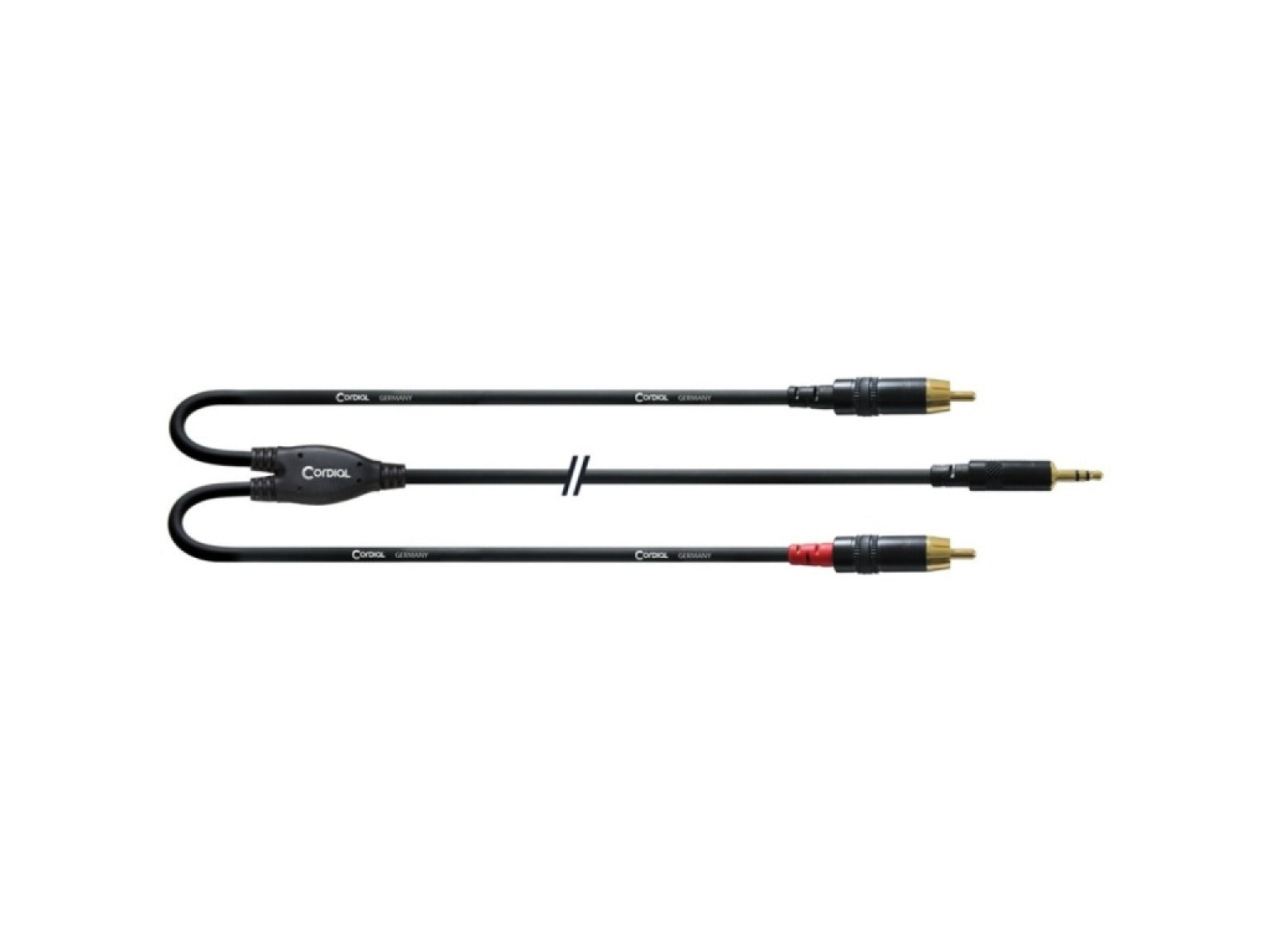 CORDIAL CFY WCC Y-Kabel MiniJack - 2xRCA