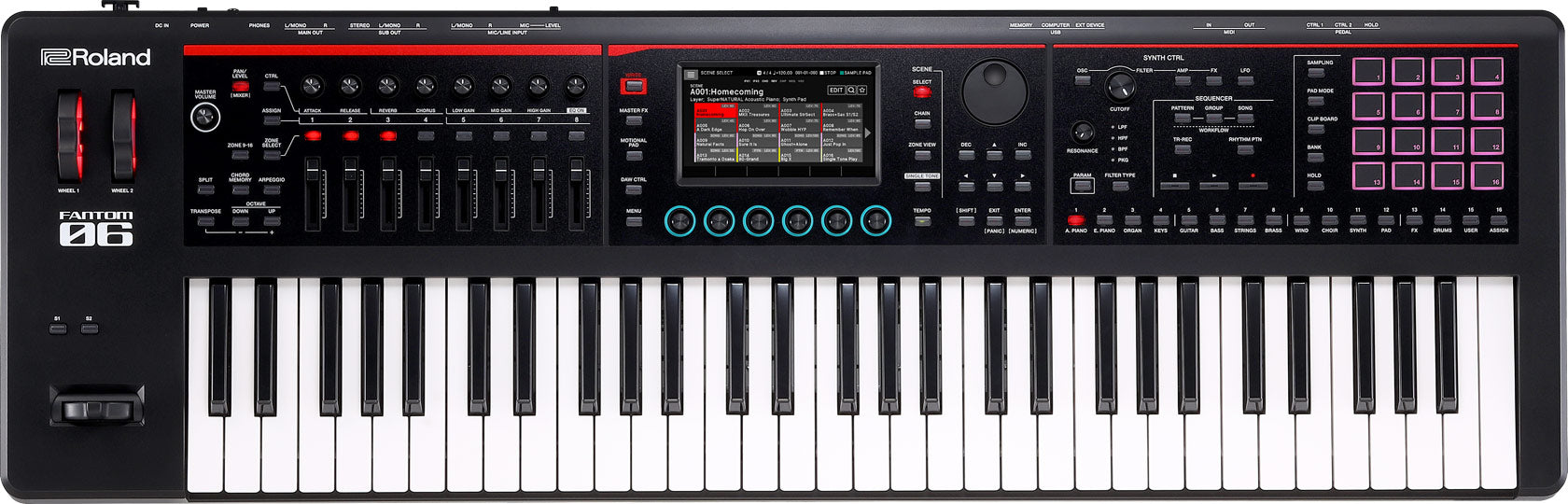 ROLAND FANTOM-06 Synthesizer
