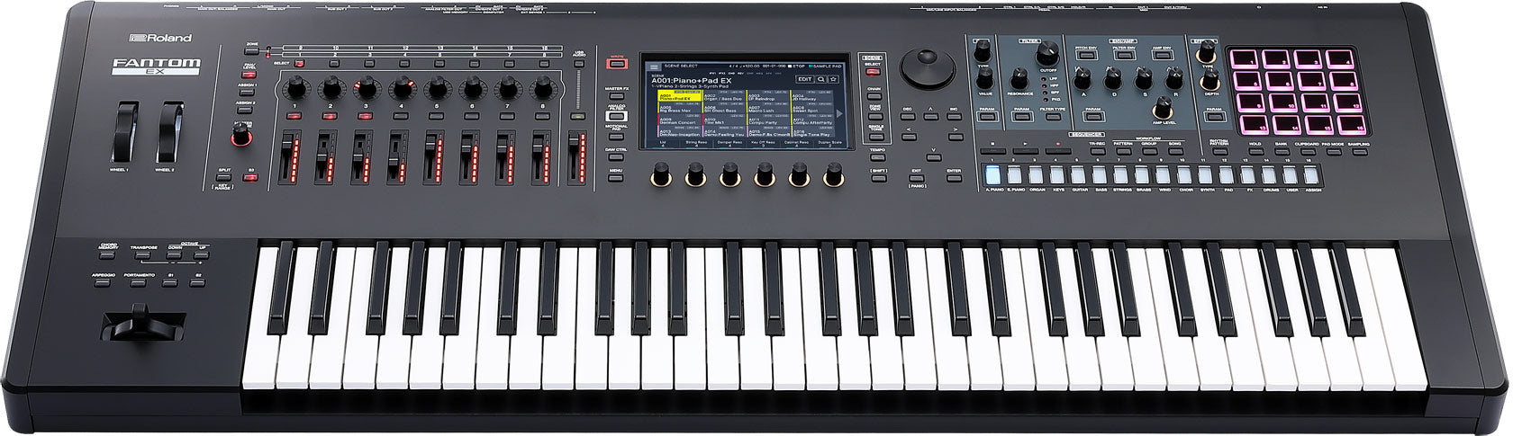 ROLAND FANTOM-6 EX Synthesizer Workstation