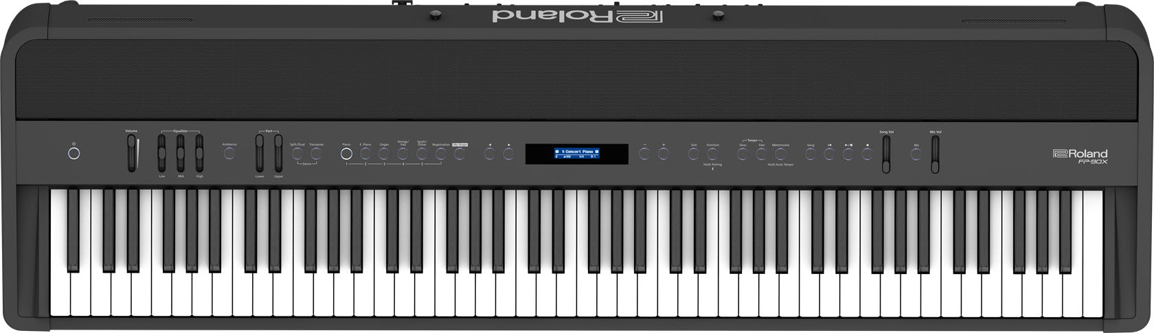ROLAND FP-90X Stagepiano SET 2 inkl. Ständer KSC-90 und Pedalleiste KPD-90