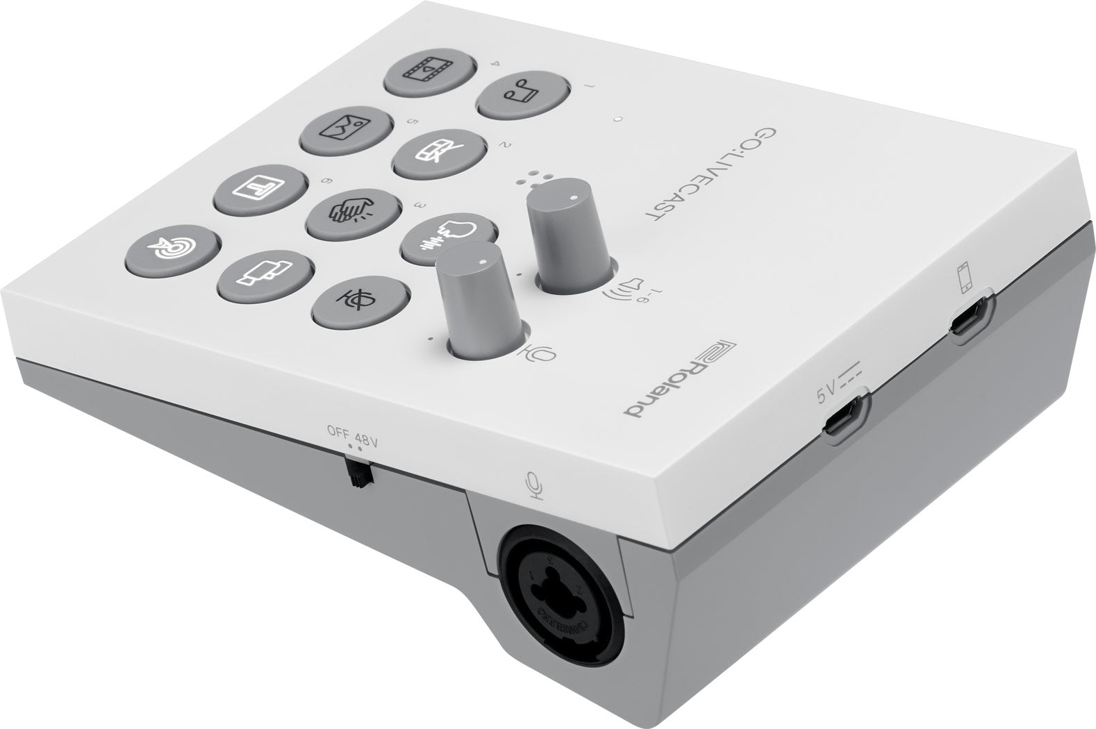 ROLAND GO:LIVECAST Livestream-Studio für Smartphones