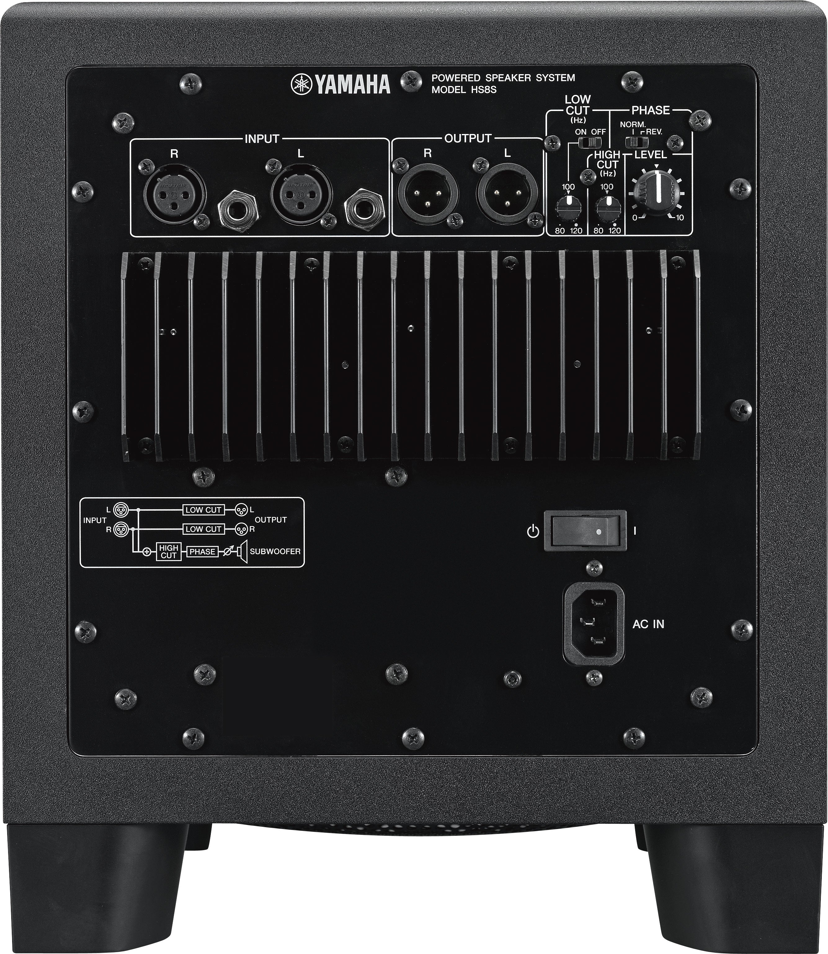 YAMAHA HS-8 S Aktiv-Studiomonitor-Subwoofer Stück