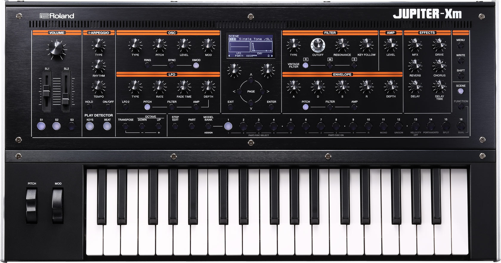 ROLAND JUPITER-XM Mobile Synthesizer