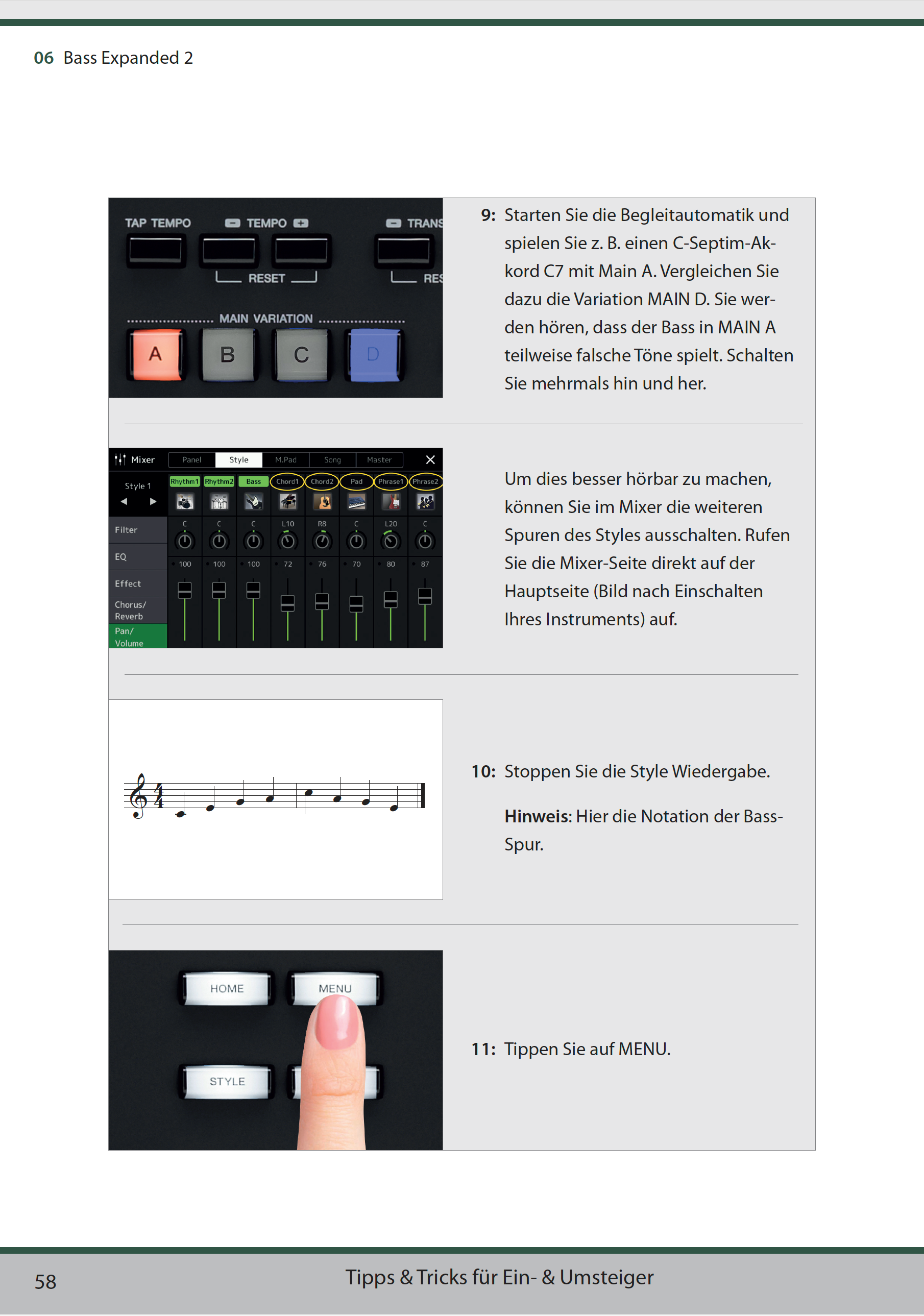 KEYS EXPERTS Praxisbuch YAMAHA Style Programmierung