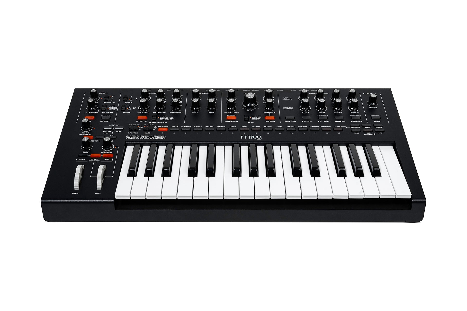 MOOG Messenger monophoner analoger Keyboard-Synthesizer