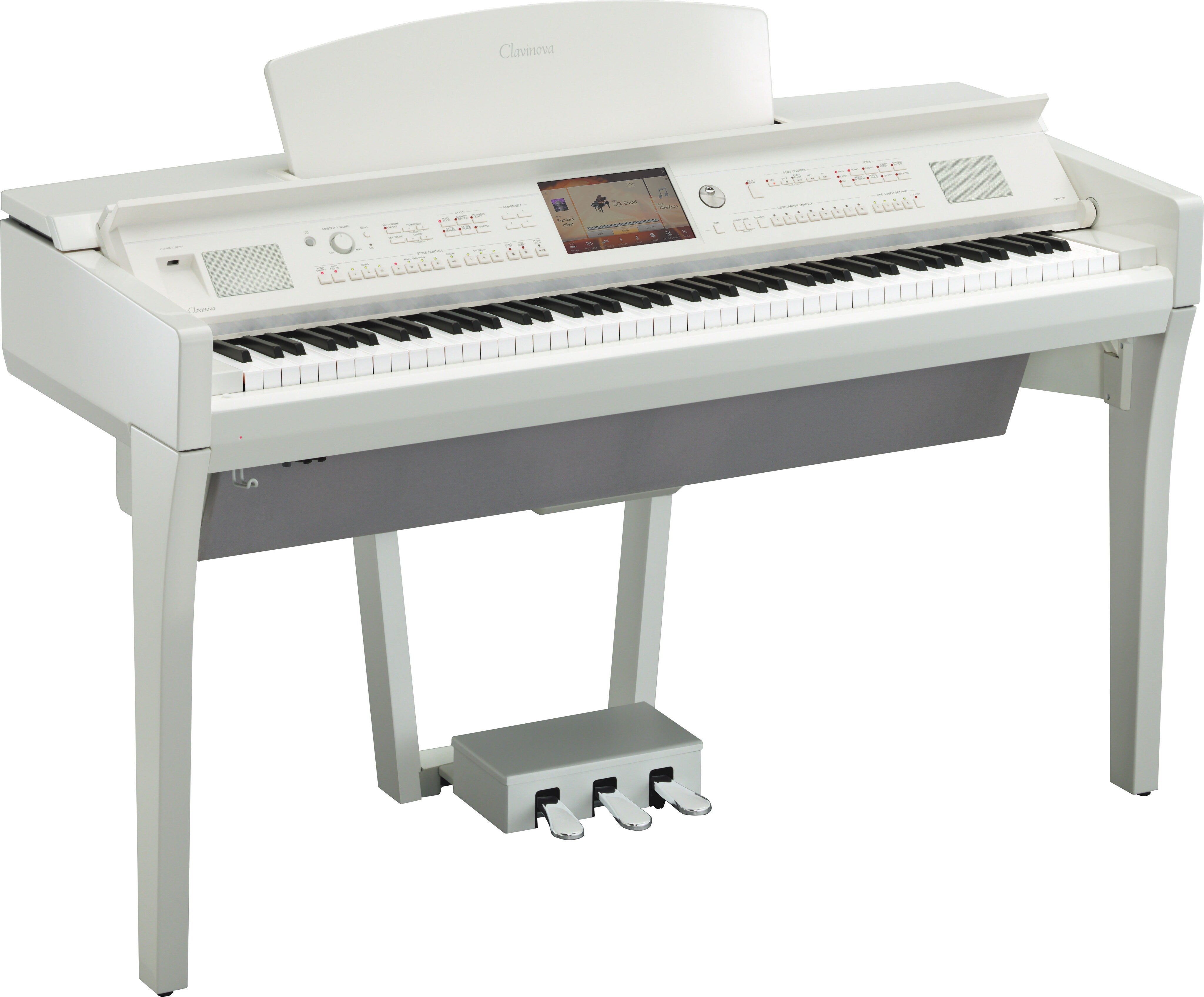YAMAHA Clavinova CVP-709 PWH Digitalpiano Occasion