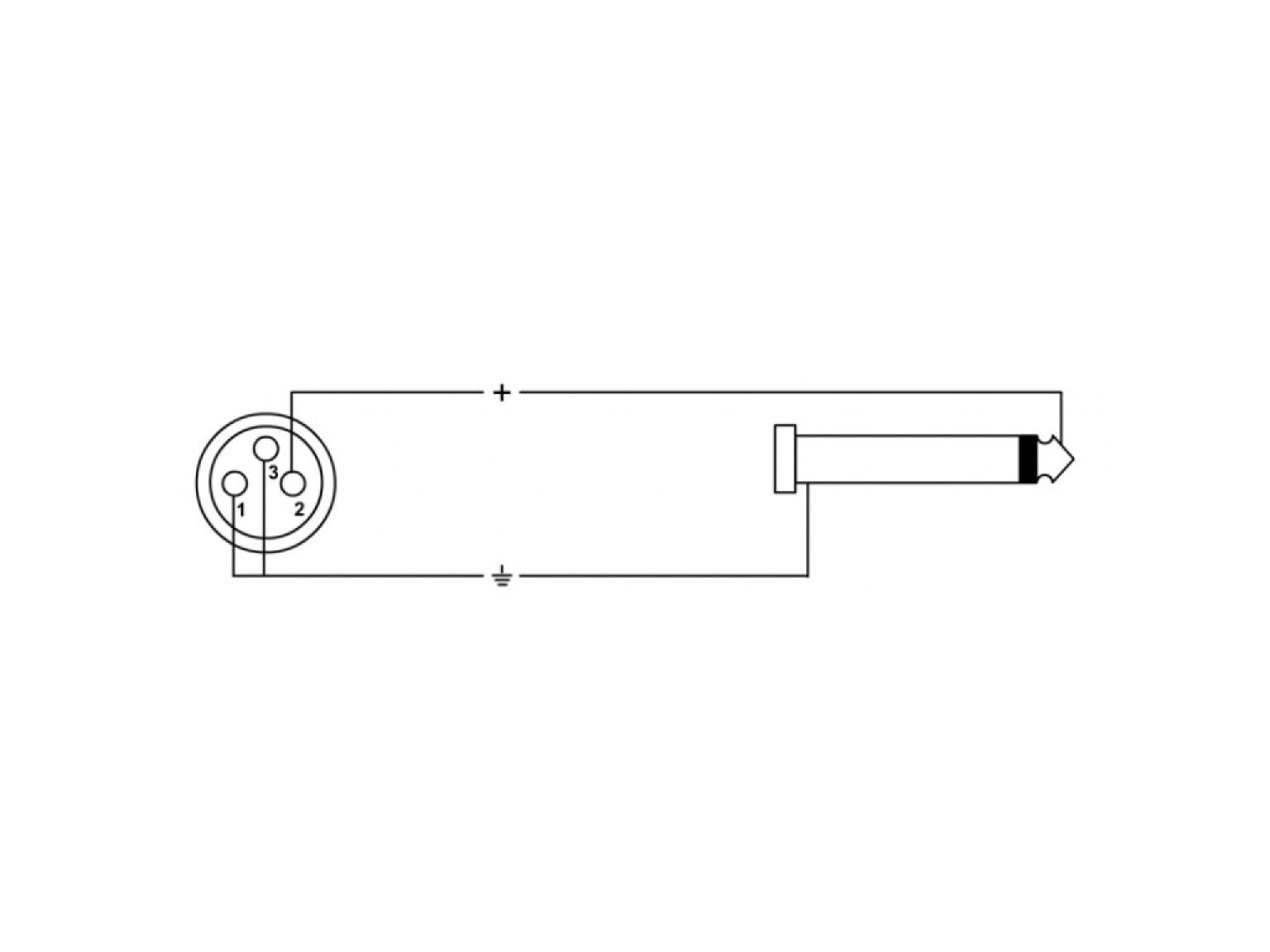 CORDIAL CPM FP Microphon-Kabel XLR female - Klinke