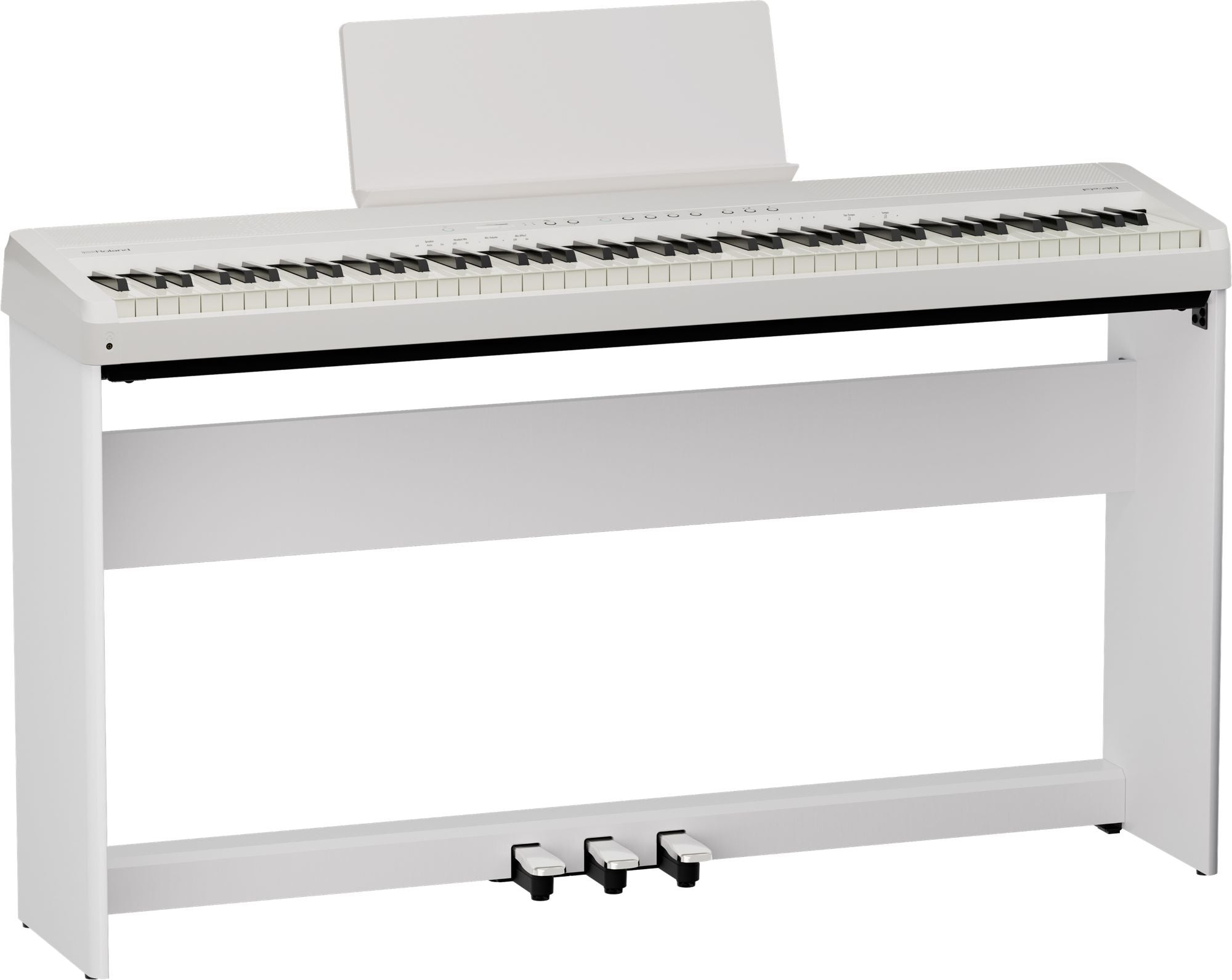 ROLAND FP-40 Stagepiano SET 2 inkl. Ständer KSF-40 und Pedalleiste KPD-70
