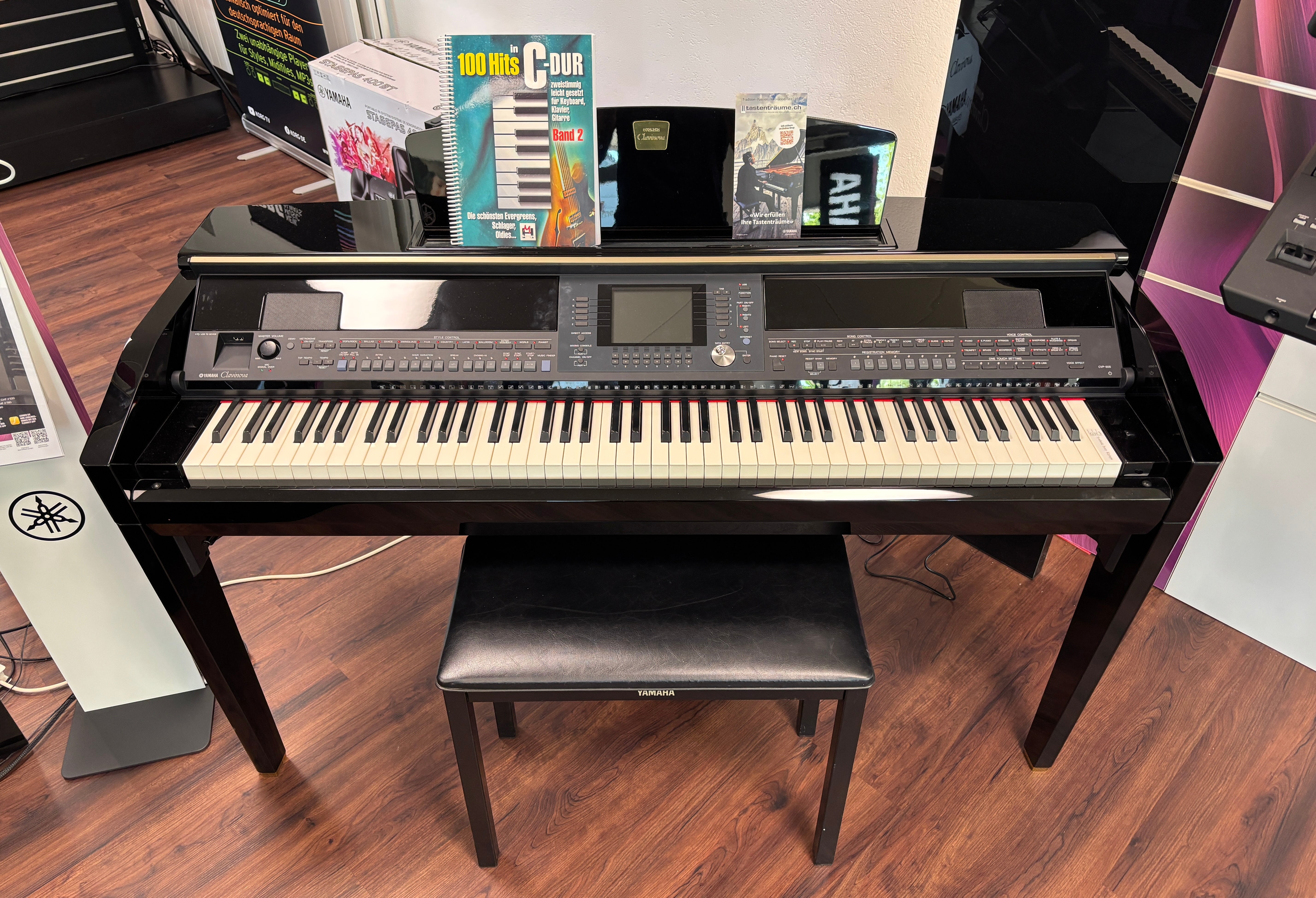 YAMAHA Clavinova CVP-505 PE Digitalpiano Occasion