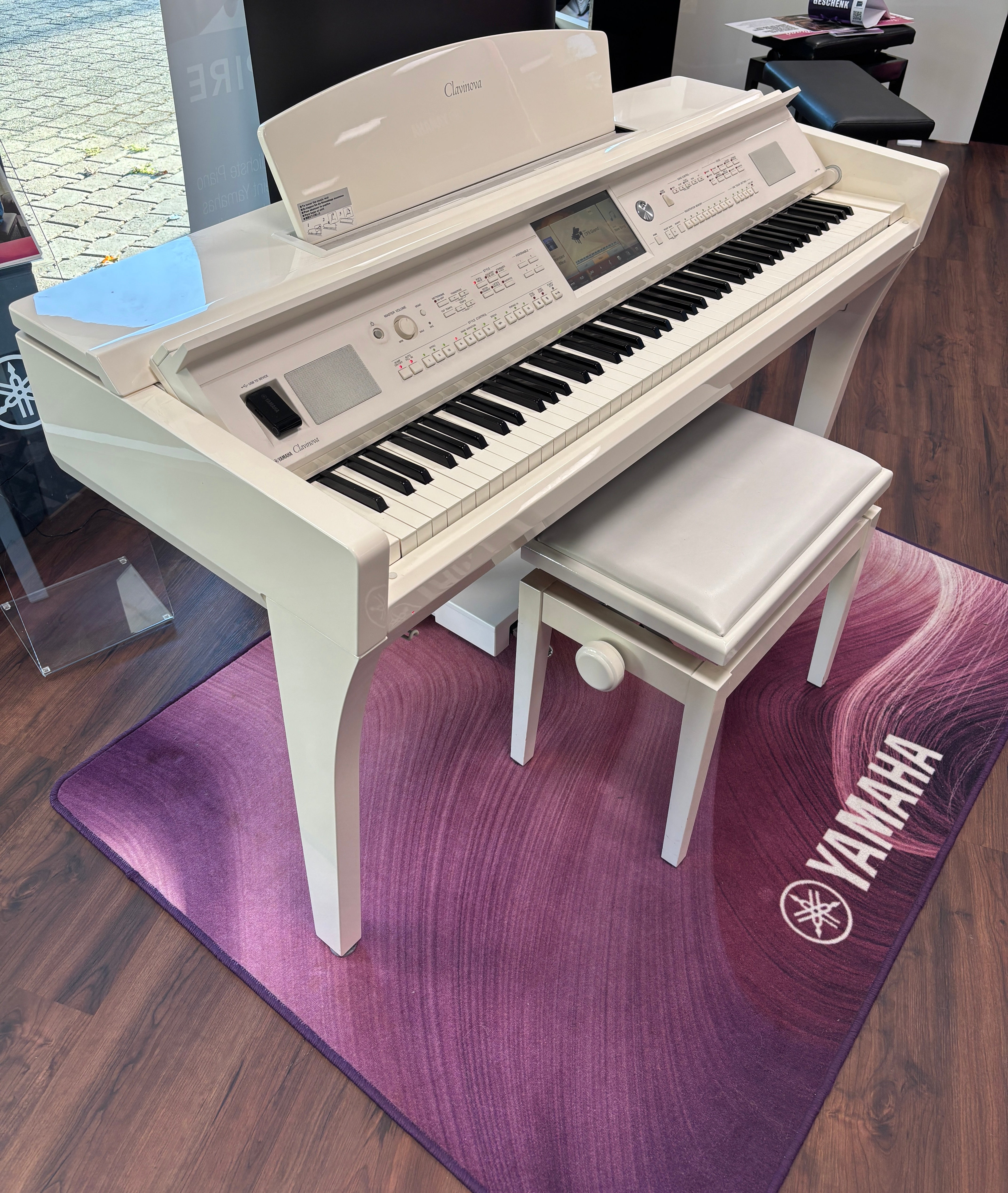 YAMAHA Clavinova CVP-709 PWH Digitalpiano Occasion