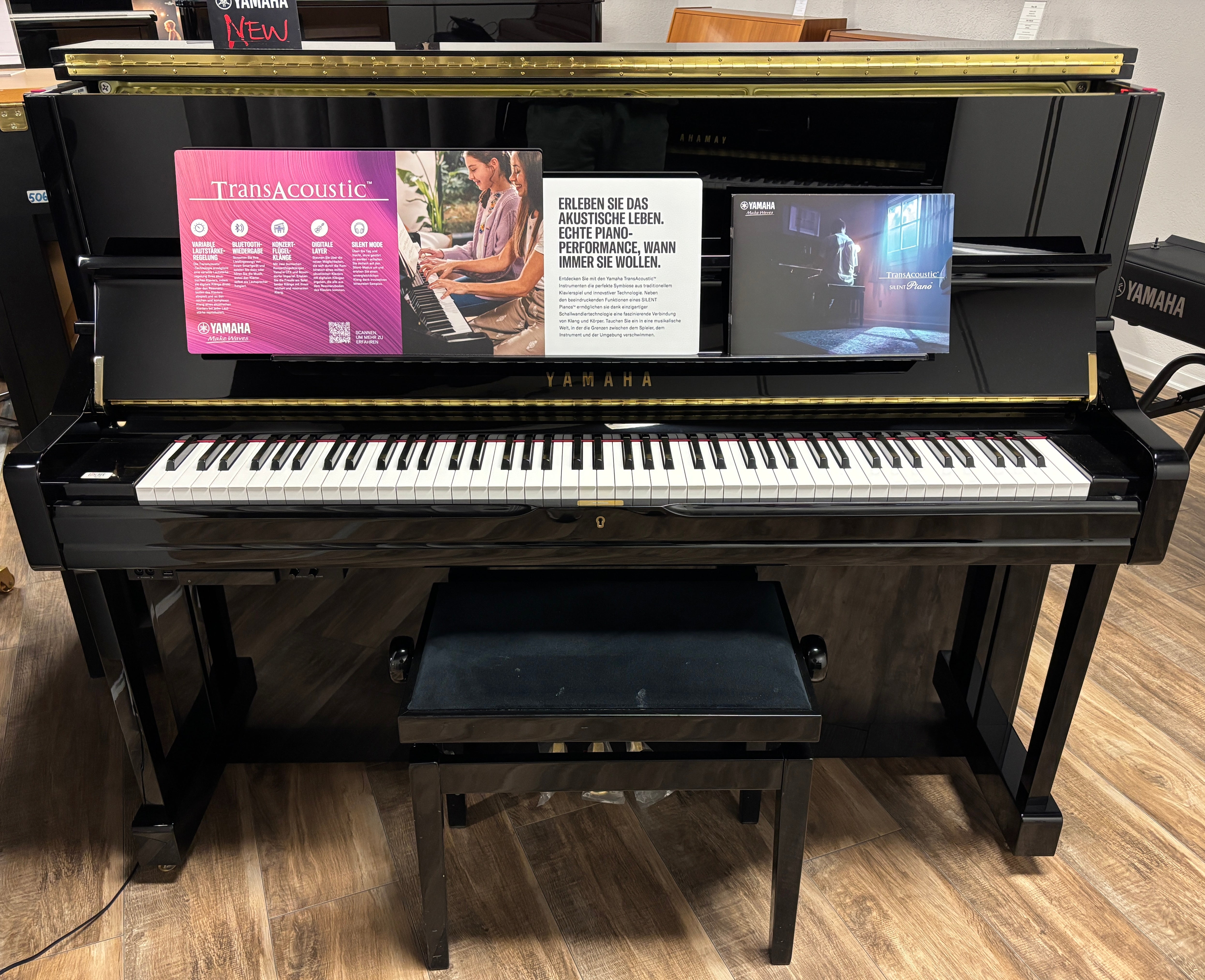 YAMAHA U1 TA2 PE TransAcoustic-Piano Demo