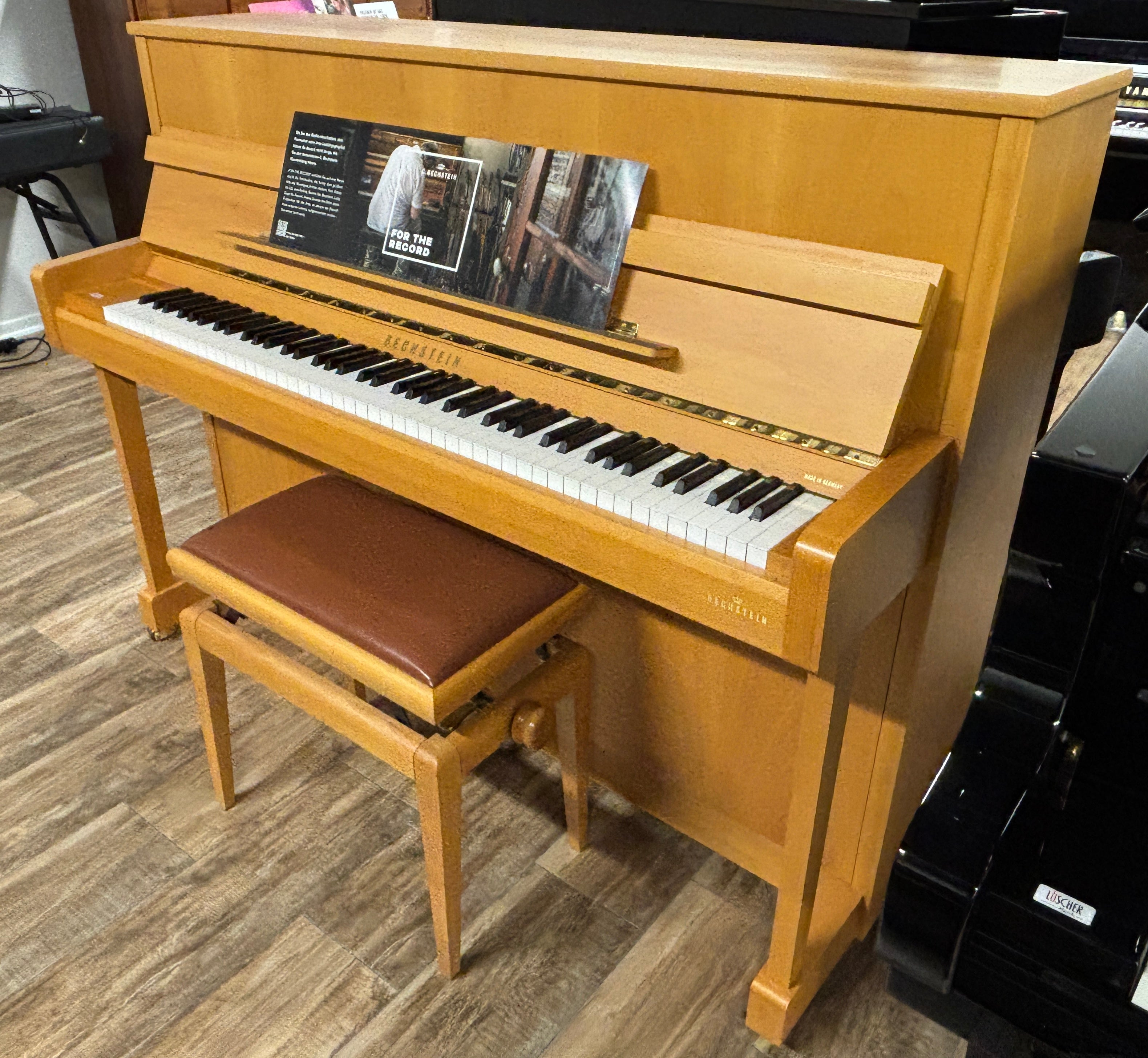 C.BECHSTEIN A3 116 Buche Akustik-Piano Occasion