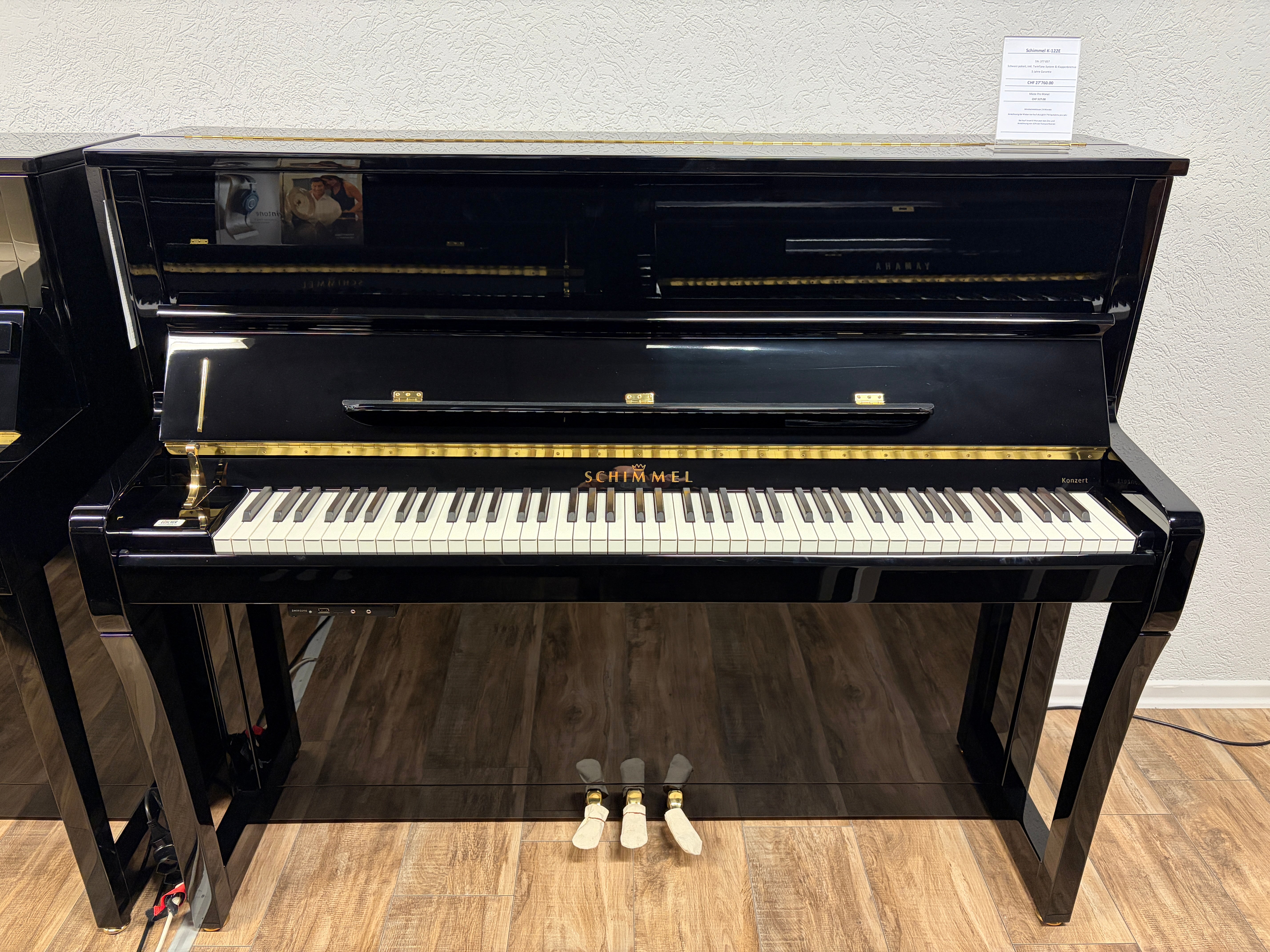 SCHIMMEL K 122 Elegance TwinTone-Piano Ausstellungsmodell