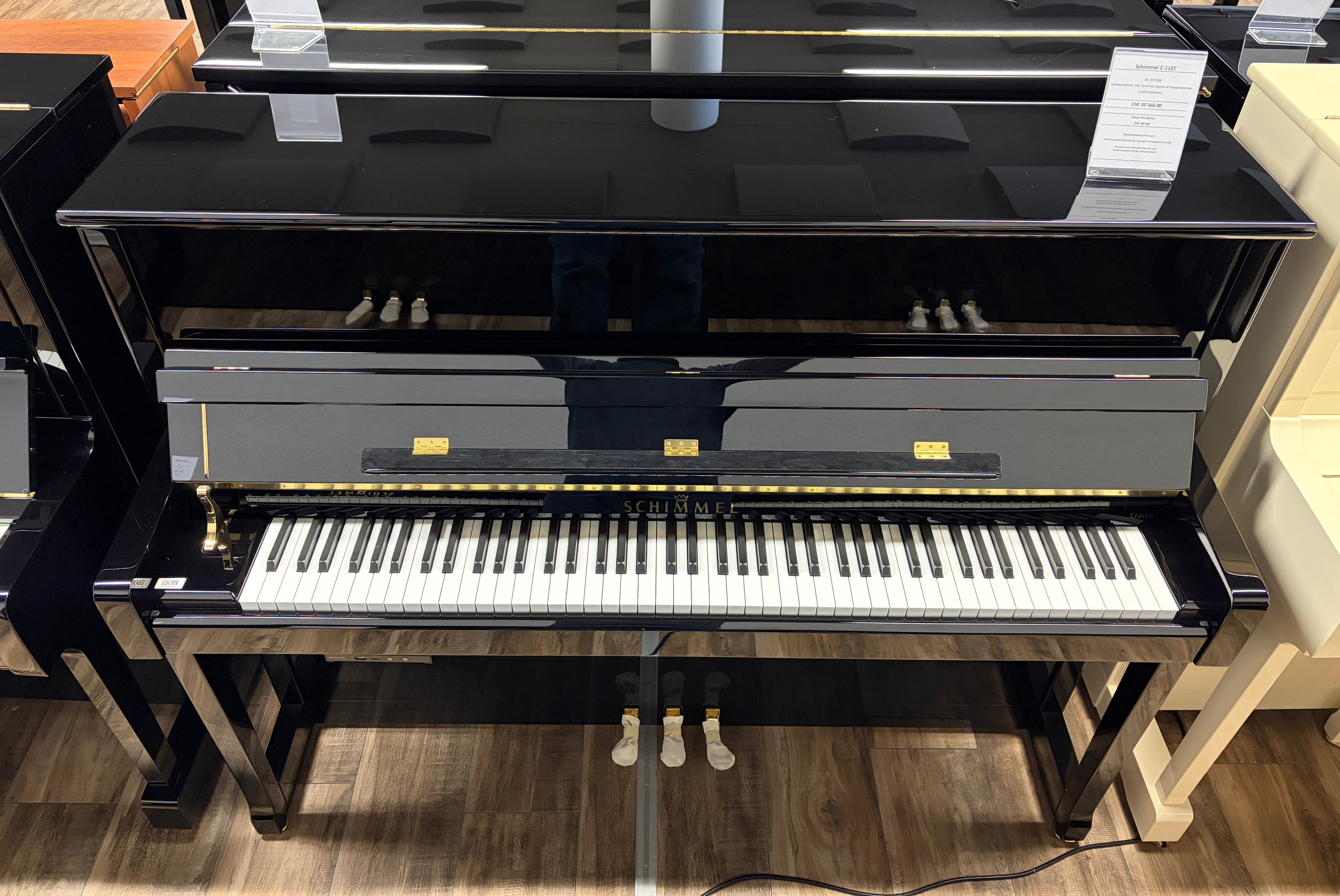 SCHIMMEL C 116 Tradition TwinTone-Piano Ausstellungsmodell