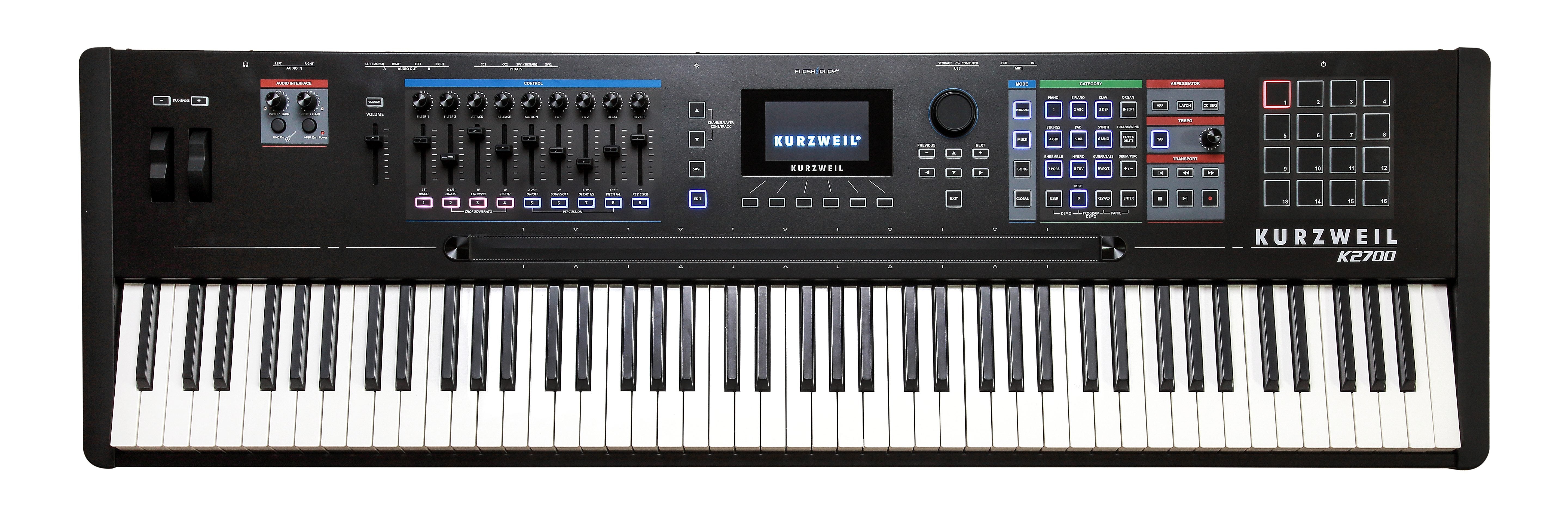 KURZWEIL K-2700 Stagepiano Workstation