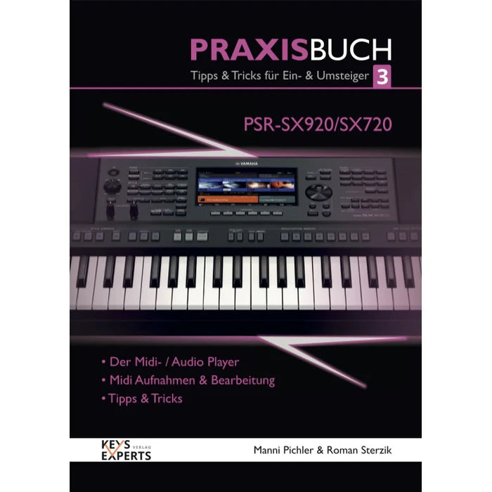 KEYS EXPERTS YAMAHA PSR-SX920/720 Praxisbuch