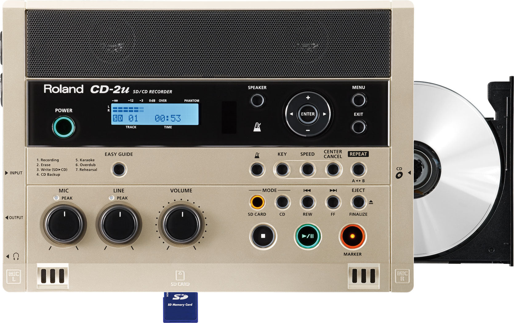 ROLAND CD-2u - SD-CD-Recorder
