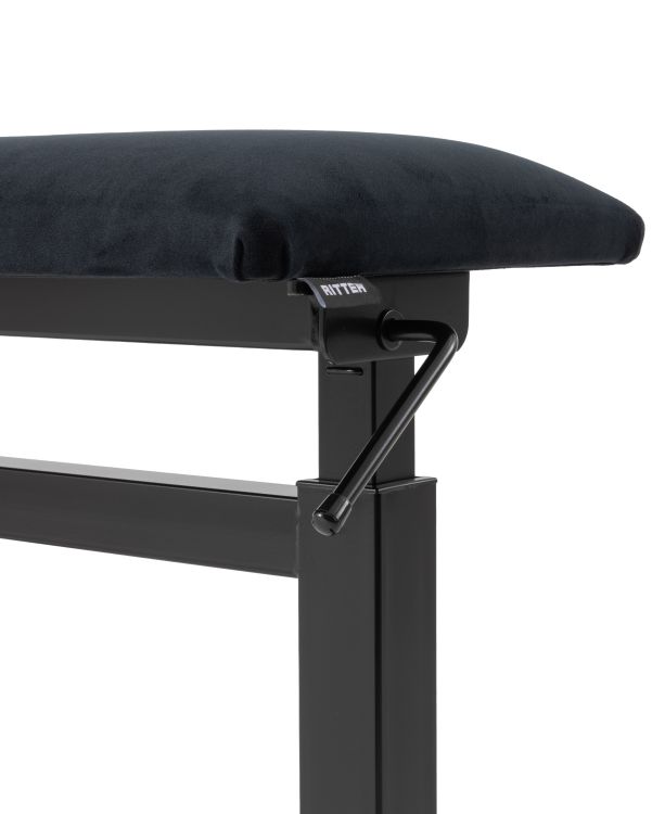 RITTER Piano Bank Academy - School Series schwarz matt