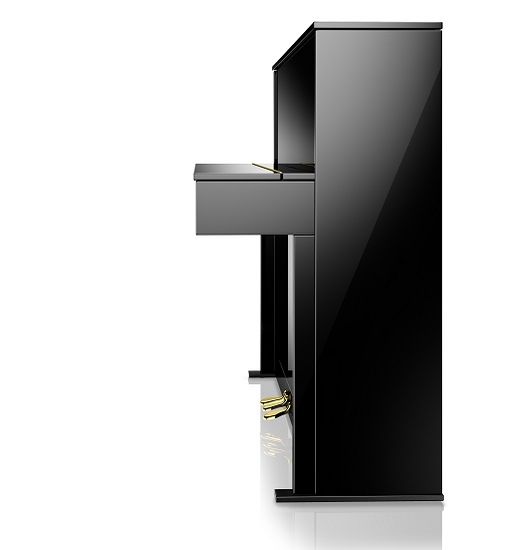 W.HOFFMANN Vision V2 PE Akustik-Piano schwarz poliert