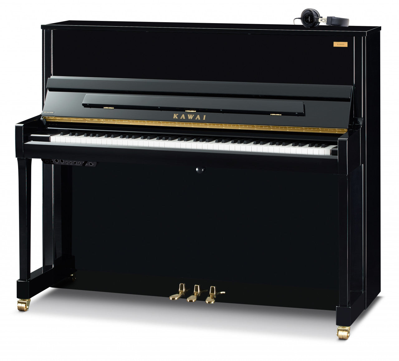 KAWAI K-300 Aures 2 Akustik-Klavier mit Aures-Modul